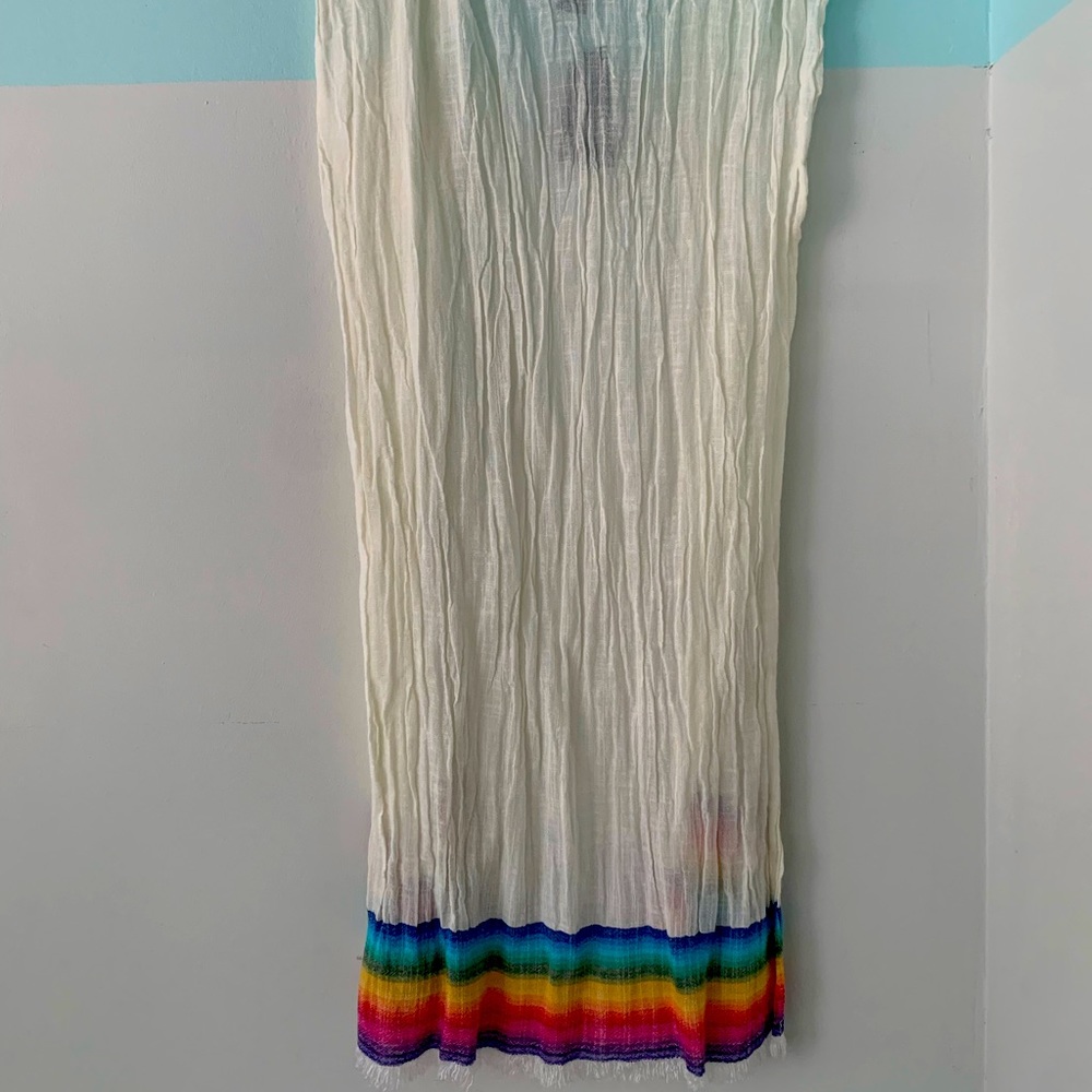 NWT Steve Madden Sleeveless Linen Cover-up ~ One size